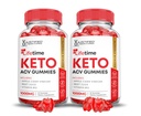 (2 Pack) Lifetime Keto ACV Gummies Advanced Formel 1000MG Lifetime Keto Gummies Apple Cider Vinagar Formuleret med Pomegranat Beet Juice Powder B12 Vegan Non GMO 120 Gummys