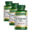 Nature 's Bounty L- Arginin 1000mg for Support Blood Flow and Vaskulære Funktion - Non-GMO, Gluten Free, 50 tabletter (Pack of 3)