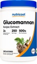 Nutricost Glucomannan Powder 500 Bedste