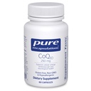 Ren indkapsling CoQ10- 250 mg CoQ10 - Brain Support Supplement * - Mitokondriel & Cellular Energy Support * - Non- GMO & Vegetar - 60 kapsler
