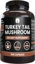 Pure Original Ingredienser Tyrkiet Tail Mushroom, (365 kapsler) Ingen Magnesium eller ris Fillers, Altid Pure, Lab Verified
