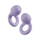 Loop Quiet 2 Ear Plugs - Ultra-Comfy Reusable Noise-Reducing Earplugs for Sleep, Deep Focus, Travel, Sensitivity | Flexible Hearing Protection | Customizable Fit | 24dB (SNR) Noise Reduction