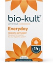 Bio- Kult Gut Health Probiotic Supplement, 14 Probiotika til kvinder & mænd, immunforsvar, fordøjelsessygdomme, Shelf- Stable, Non- GMO og Gluten- Free, Kapsler, 60 Greve (pakke med 1)