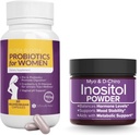 Save 10% on Women's Health & Wellness Bundle – Complete Vaginal Probiotics + Myo & D-Chiro Inositol Powder for Hormonal Balance, Gut, and Urinary Support