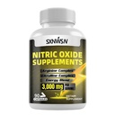 Nitric Oxide Supplement for Men, Arginine & Citrulline Complex with Marshmallow Root - Promotes Nutrient Flow to Muscles & Heart | 90 Capsules