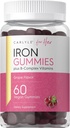 Carlyle Iron Gummies Note 124; Plus B- Complex Vitamines