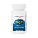 GeriCare Melatonin 3mg Tablets, Balances Nighttime Routine - Helps Adjust to Changing Schedules - Promotes Restful Evenings – Easy-to-Take Tablets, 90 Count (Pack of 1)