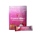 Crystal Glow Hydrolyzed Marine Collagen Mix with Glutathione & Lychee Extract, 10 Sachets