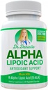 Alpha- Lipoic Acid af Dr. Danielle, neuropati Support, Non-GMO, Gluten- Free, Vegan, Soy- Free, Promoes Sund Blood Sugar, Alpha R Lipoic Acid R- ALA, R- ALA, 120 Veggie Caps
