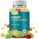 Organic Hemp Gummies, High Potency Hemp Oil Extract, Natural Wellness Edible Supplement for Adults