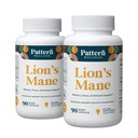 Pattern Wellness Lion’s Mane Mushroom – Supplement Capsules for Cognitive & Focus Support – Enhanced Absorption – 180 Vegan Capsules
