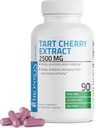 Bronson Tart Cherry Extract 2500 mg Premium non- GMO formel pakket med antioxidanter og flavonoider, 90 Vegetariske kapsler
