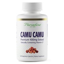 Paradise Herbs, Organic Camu Camu Extract, 400 mg, Rich in Vitamin C, Pure & Potent, Gluten Free, Non-GMO, Vegan, 180 Vegetarian Capsules
