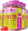 NutraRize (5 Pack) Fast Track Gummies, Official Fasttrack Keto ACV Gummies, Natural Apple Cider Vinegar Gummy, Premium Keto+ACV Formula, ACV Plus Keto Gummy, Keto + ACV Gomitas Review (300 Gummies)