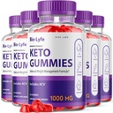 BioLyfe Keto ACV Gummies Advanced Formula Apple Cider Vinegar Maximum Strength (Pack of 5) (300 Gummies)
