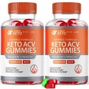 6 Pack Keto Advanced Formula ACV Gummies (Pack of 2) (120 Gummies)