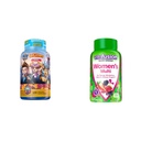 L'il Critters Paw Patrol Gummy Vites Kids Multivitamin 190 Gummies & Vitafusion Women's Multivitamin Gummies 150 Count