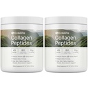 Collagen Peptides Powder Grass-Fed Pasture-Raised Hydrolyzed Collagen Powder, Type I & III Hair, Nails, Skin and Joints, Non-GMO, Paleo & Keto, Unflavored, 16 Fl oz. 2 Pack, 45 Servings