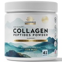 Collagen Peptides Powder – Unflavored, Hydrolyzed Type I & III Collagen, Grass-Fed, Non-GMO, 16 oz