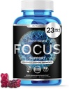 Python Focus - Nootrop Brain Supplement - Boost Memory, Koncentration & Kognitiv funktion - 60 Veganske tykkere med Lions Mane, Lutein & AREDS 2 Vitaminer