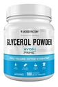 Jacked Factory Glycerol Pump Powder - Cell Volume Hyper Hydrator with HydroPrime Glycerol Powder to Enhance Pumps, Hydration, Muscle Fullness, Endurance, & Performance - 100 Servings, Unflavored