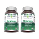 Amazing Formulas Melatonin 12 mg Per Serving Tablets Supplement | Non-GMO | Gluten Free | Made in USA (180 | 2 Pack)