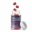Melatonin Gummies Melatonin Gummies for Adults,12 mg Per Serving with 30 mg L-Theanine, Sugar Free 60 Count, 30-Day Supply