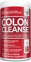 Health Plus Colon Cleanse - Natural Daily Fiber Powder- Gluten Free, Detox, Heart Healthy (12 Ounces, 48 Servings)