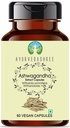 AYURVEDASHREE Ashwagandha Root Extract 500mg - 60 Vegetarian Capsules | Withania Somnifera Withanoloids | All Natural | 100% Vegan | Gluten-Free.