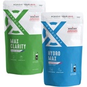 CardoMax Hydromax & Max Clarity Bundle, Hydration Packets & Liquid Nootropic Supplements 2Pack, 30 Packet Sticks