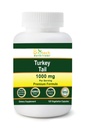 Non-GMO Turkey Tail Mushroom 1000 Mgper Serving 120 Vegetable Capsules