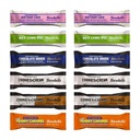 Barebels Protein Bars Variety Pack, Birthday Cake, Key Lime Pie, Chocolate Dough, Cookies & Cream, Cookies & Caramel, Salted Peanut Caramel, No Added Sugar, 1.94 oz, 20g Protein 12 Pack