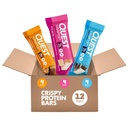 Quest Nutrition Crispy Variety Pack Protein Bars, Protein Rich, Low Sugar, Gluten Free, 12 Count