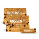 ANDREW LESSMAN Secure Bars 40g - Peanut Butter Chocolate Chip - High Protein & Fiber Snack - 24 Bars - Non-GMO, Gluten-Free, No Artificial Flavors, Vegan, Low Calorie Meal Replacement