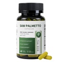 Saw Palmetto for Men Prostate Health Supplement to Promote Urinary Tract Function - with Pumpkin Seed Oil & Shilajit - 808mg Per Serving - DHT Blocker Hair Vitamin - Vegan, Non-GMO, 60 Capsules