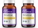 New Chapter Prostate Supplement - Prostate 5LX™ with Clinical Strength Saw Palmetto + Fermented Selenium for Men’s Wellness - 180 ct Vegetarian Capsule,(Pack of 2)