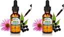 Herb Pharm Kids Certified-Organic Alcohol-Free Immune Avenger Herbal Formula, 1 Ounce (Pack of 2)