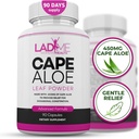 Pure Cape Aloe Herbal Laxative til Forstoppelse Relief - sund tarmbevægelse - Natural Colon Cleanse & Detox Kosttilskud - specielt designet til kvinder af Ladyme - 90 kapsler