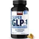 Force Factor Extra Strength GLP-1 Support with Lemon Flavonoid Blend, Chromium & Banaba Extract to Support Metabolism, Weight Management & Body Composition, 60 Capsules