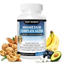 Magnesium Complex Ultra - 8 Elemental 1000mg Magnesium Blend, Easy Absorption, 90 Capsules (1)