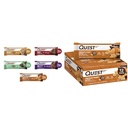 Quest Chocolate Lovers & Peanut Butter Protein Bars Variety Pack, High Protein, Gluten Free, 12 Count