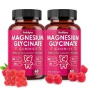 Magnesium Glycinate Gummies 400mg - Sugar Free, Chewable Supplement for Adults - 120 Count