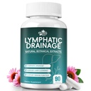 Lymphatic Drainage Supplements & Liver Cleanse Detox Repair Capsules – Natural Herbal Supplement with Echinacea, Supports Lymphatic System, Fluid Balance & Immune Health, Lymphatic Drainage