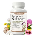 Lymphatic Drainage Supplement – Natural Herbal Complex With NAC, Cleavers, Echinacea, Horse Chestnut, Dandelion, Bromelain & More – Maintain Fluid Balance And Boost Immunity,60 Capsules