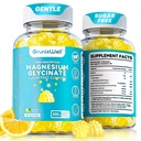 Magnesium Glycinate 200mg, Gummies, Stomach-Friendly Daily Magnesium Supplement, Sugar Free ComplexGummies for Vegan, Calm & Relaxtion Boost