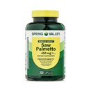 H4U Whole Herb Saw Palmetto 450 mg Capsules, Herbal Supplement for Men’s Health & Urinary Wellness Support, 200 Capsules