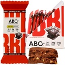 ABC 360 High Protein Meal Replacement Bars | Marine Collagen Peptides + Plant Protein Bar | 26 Vitamins & Minerals, Whey Free | Chocolate Sea Salt with Lion’s Mane – 9 Pack (9 x 80g)
