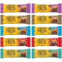 Fulfil Protein Bars Variety – 10-Pack, Gluten Free with 15g Protein 5 Flavors: Choc Hazelnut, Chocolate Salted Caramel, Chocolate Peanut Caramel, Triple Chocolate & Resse’s Chocolate Peanut Butter – Perfect Snack, Dessert, Gift & Party Treats