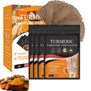 48 PCS Varicose Veins Treatment for Legs Patch, Turmeric Varicose Vein Patch Natural Ingredients Soothing the Legs