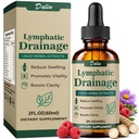 Dalin Liposomal Lymphatic Drainage Drops - 21 in 1 Organic Lymphatic Drainage Supplement with Burdock Root, Echinacea, Elderberry, Calendula - Supports Lymphatic Health - Liquid Form - 1pc - 2 fl oz